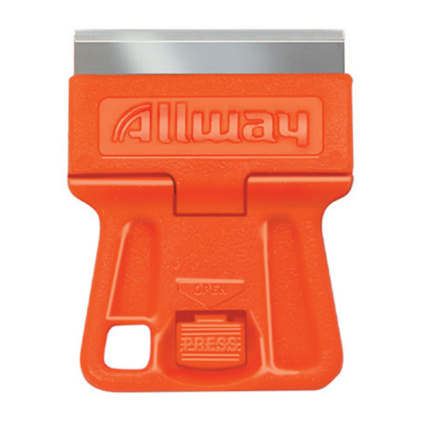 Allway GSM-Series Mini Glass Scraper with 1 Blade GSM